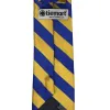 Royal Blue and Gold Striped Tie sold by TieMart