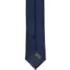 Navy Blue Premium Skinny Necktie, 2" Width sold by TieMart