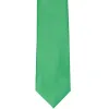 Emerald Green Slim Solid Color Necktie, 2.5" Width sold by TieMart
