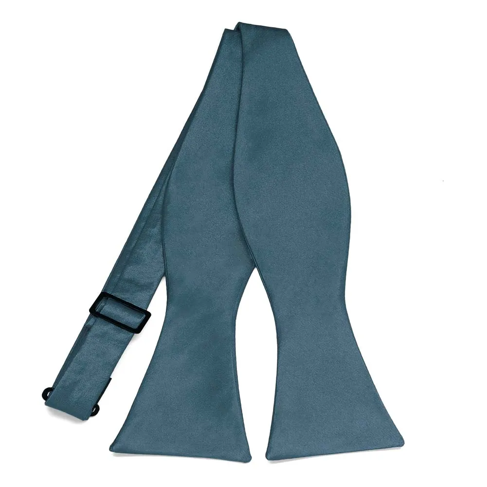 Loch Blue Self-Tie Bow Tie sold by TieMart