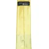 Butter Yellow Slim Solid Color Necktie, 2.5" Width sold by TieMart