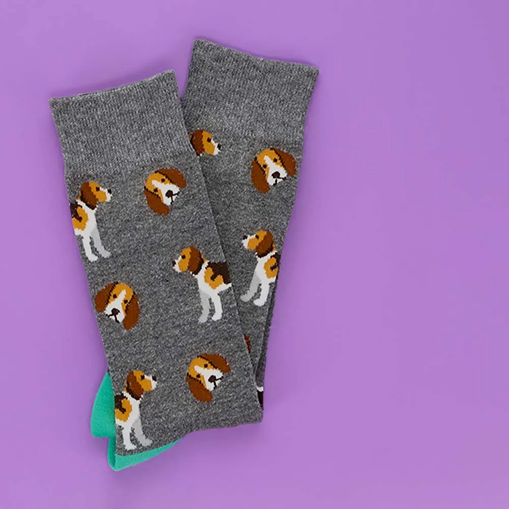 Men's Beagle Socks sold by TieMart product image thumbnail 2