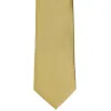 Light Gold Premium Extra Long Solid Color Necktie sold by TieMart