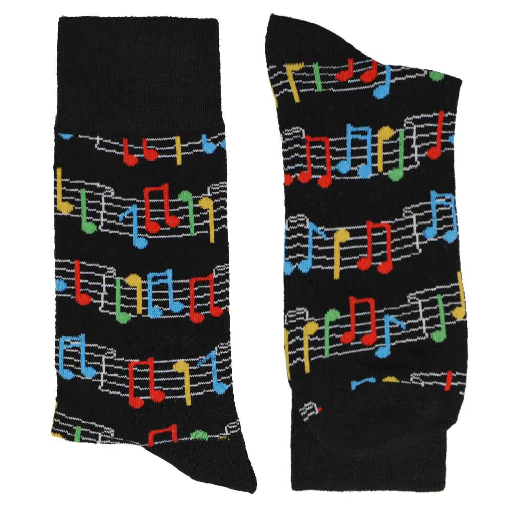 Men's Sheet Music Socks sold by TieMart product image thumbnail 2