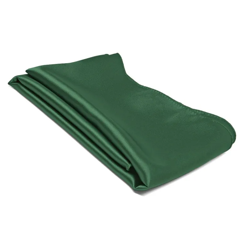 Forest Green Solid Color Scarf sold by TieMart