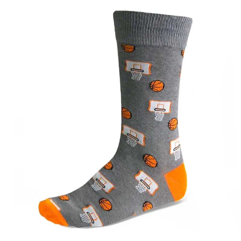 Men's Gray Basketball Socks sold by TieMart