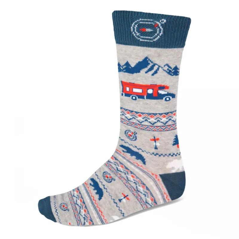 Men's Road Trip Socks sold by TieMart