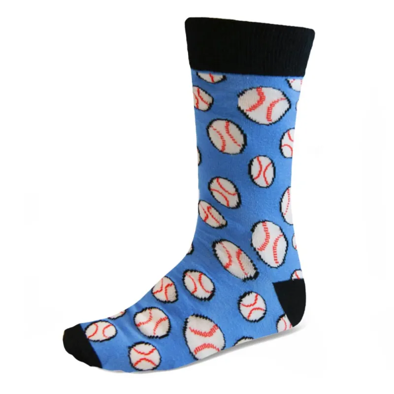 Men's Blue Baseball Socks sold by TieMart