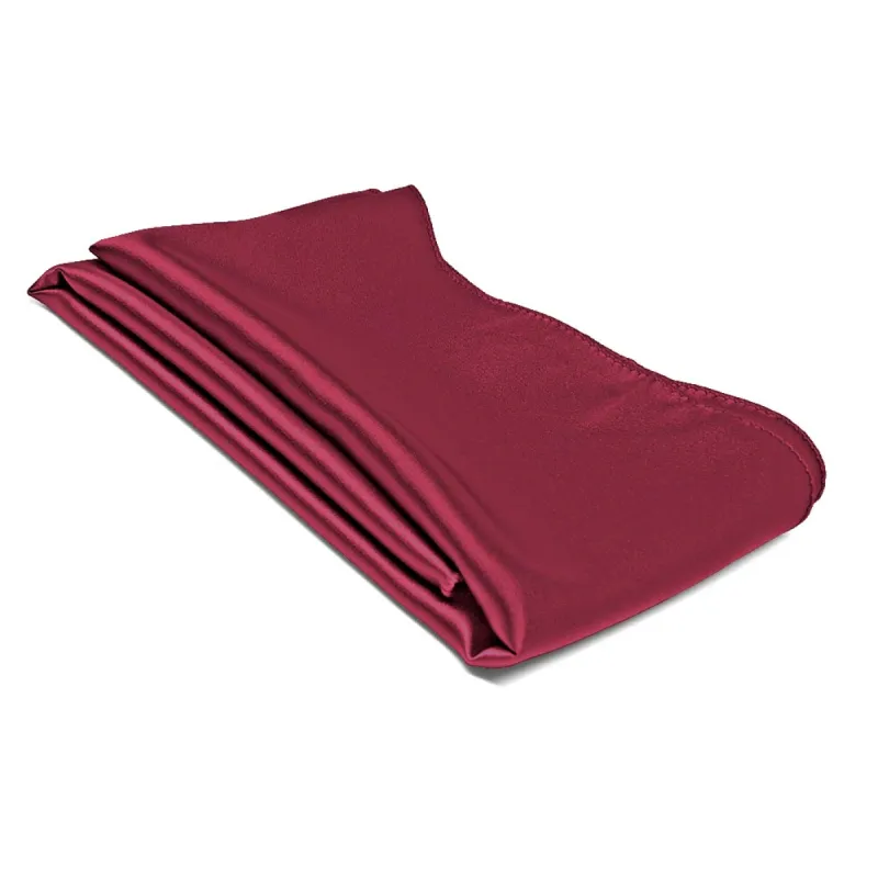 Claret Solid Color Scarf sold by TieMart