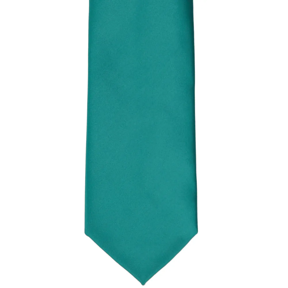 Oasis Premium Solid Color Necktie sold by TieMart product image thumbnail 3