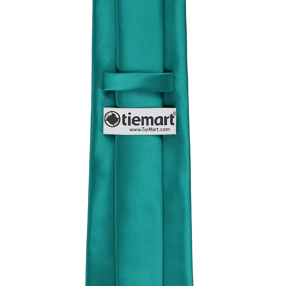 Oasis Premium Solid Color Necktie sold by TieMart product image thumbnail 4