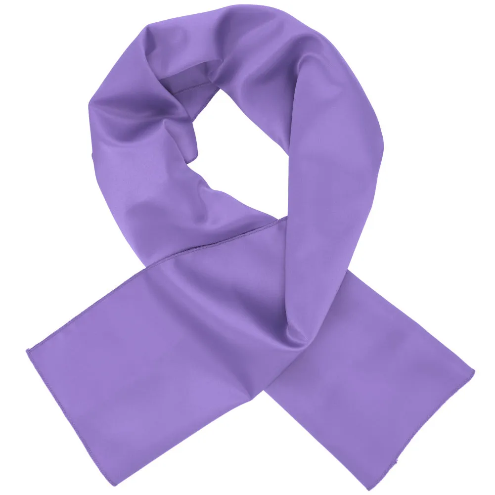 Light Purple Solid Color Scarf sold by TieMart product image thumbnail 2