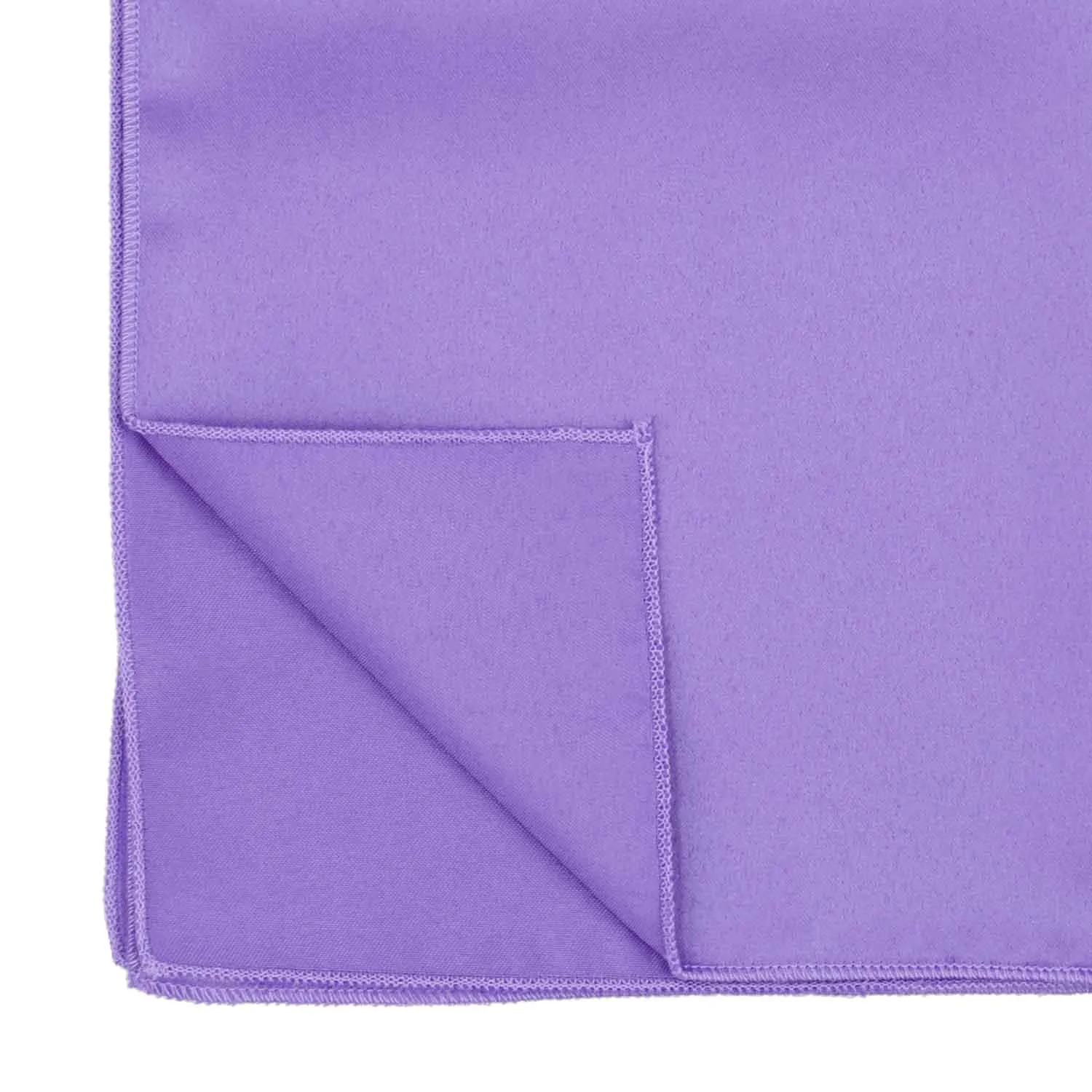 Light Purple Solid Color Scarf sold by TieMart product image thumbnail 3
