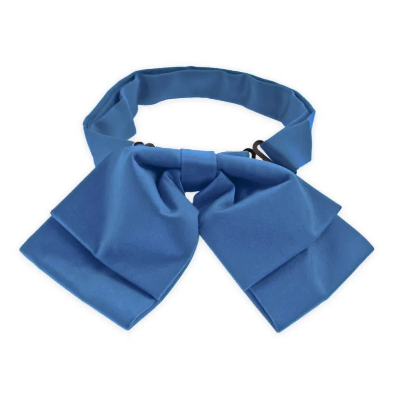 Blue Floppy Bow Tie sold by TieMart
