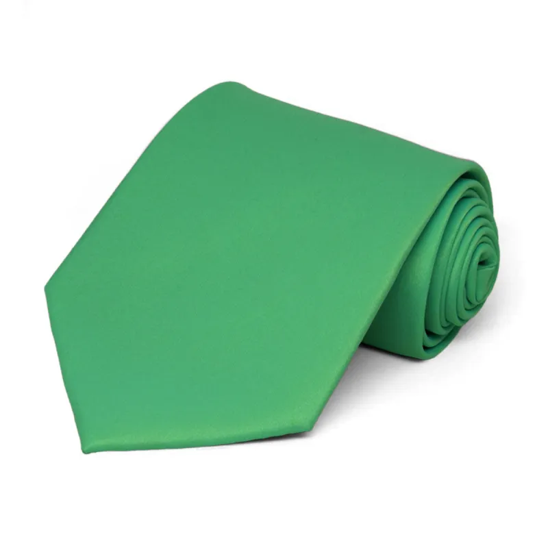 Emerald Green Staff Tie sold by TieMart