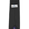 Black Cotton/Silk Necktie sold by TieMart