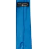 Azure Blue Slim Solid Color Necktie, 2.5" Width sold by TieMart