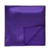 Amethyst Purple Solid Color Pocket Square sold by TieMart