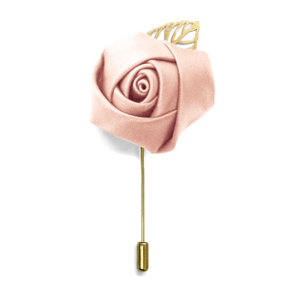 Petal Premium Flower Lapel Pin sold by TieMart