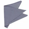 Raw Indigo Regency Linen/Silk Pocket Square sold by TieMart