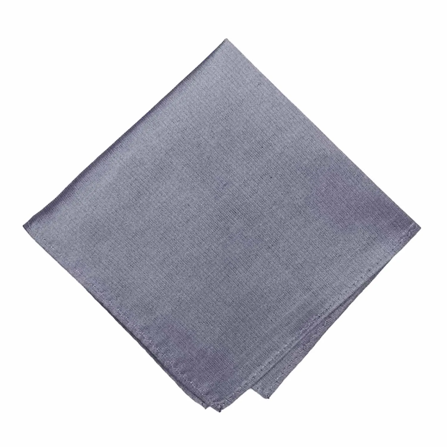 Raw Indigo Regency Linen/Silk Pocket Square sold by TieMart
