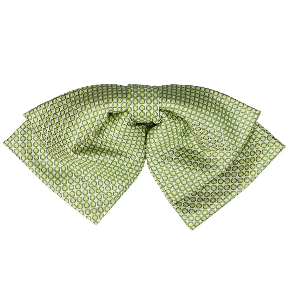 Apple Green Henry Grain Pattern Floppy Bow Tie sold by TieMart