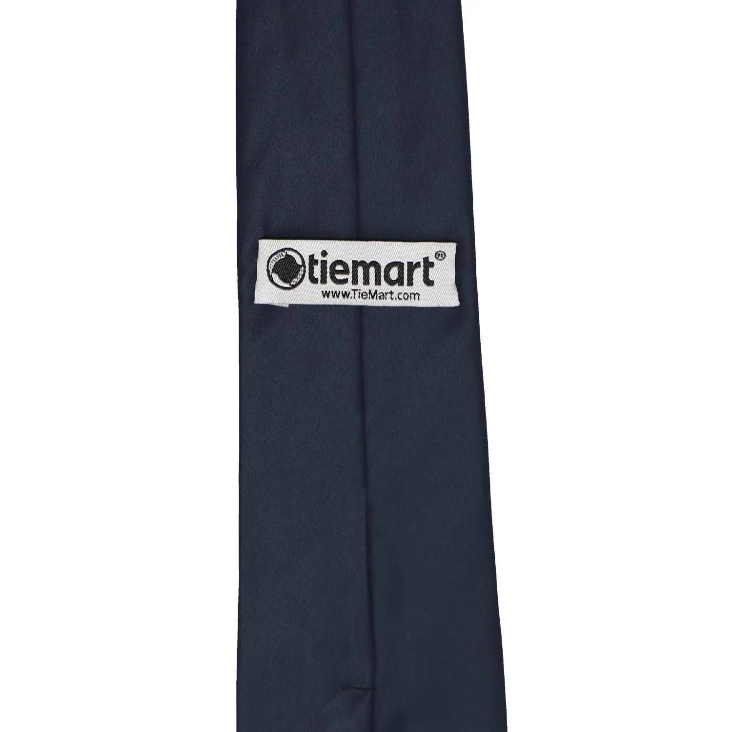 Dark Navy Blue Staff Tie sold by TieMart product image thumbnail 3