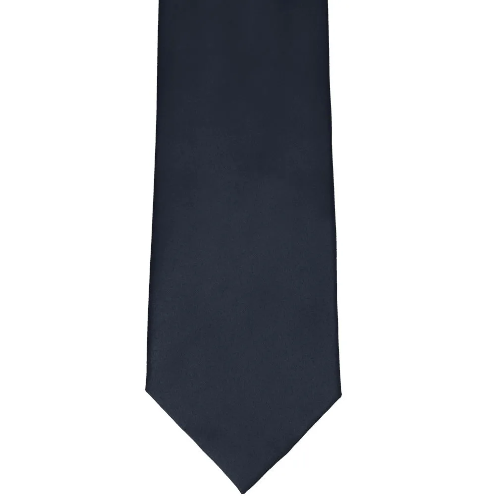 Dark Navy Blue Staff Tie sold by TieMart product image thumbnail 2