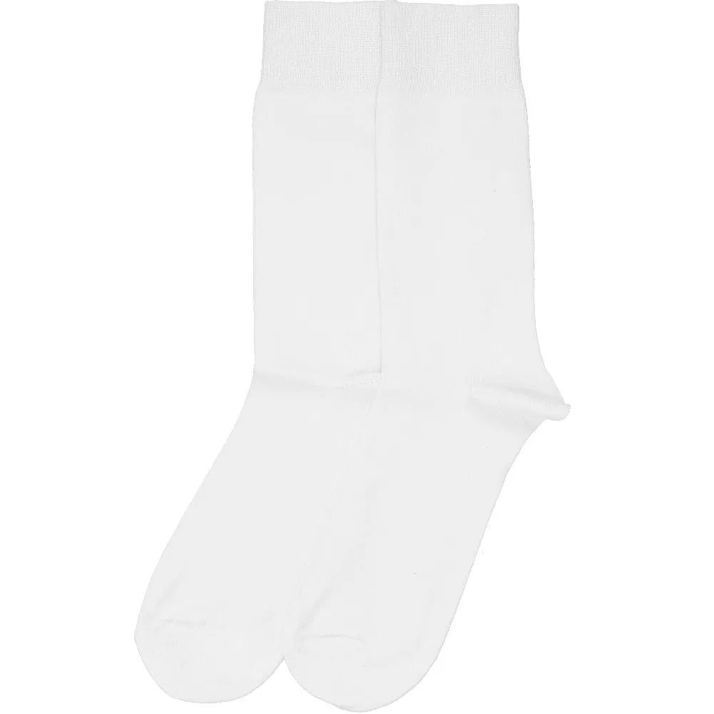 Men's White Socks sold by TieMart product image thumbnail 3