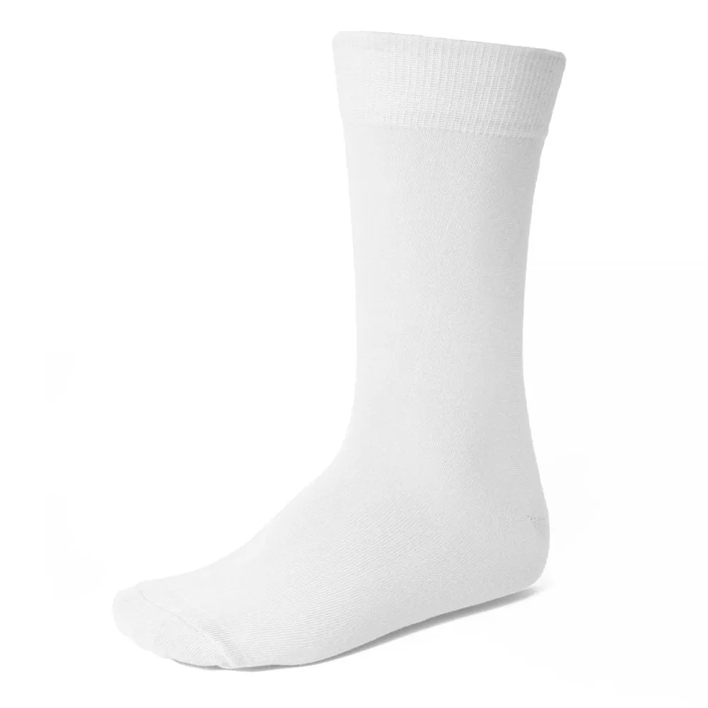 Men's White Socks sold by TieMart