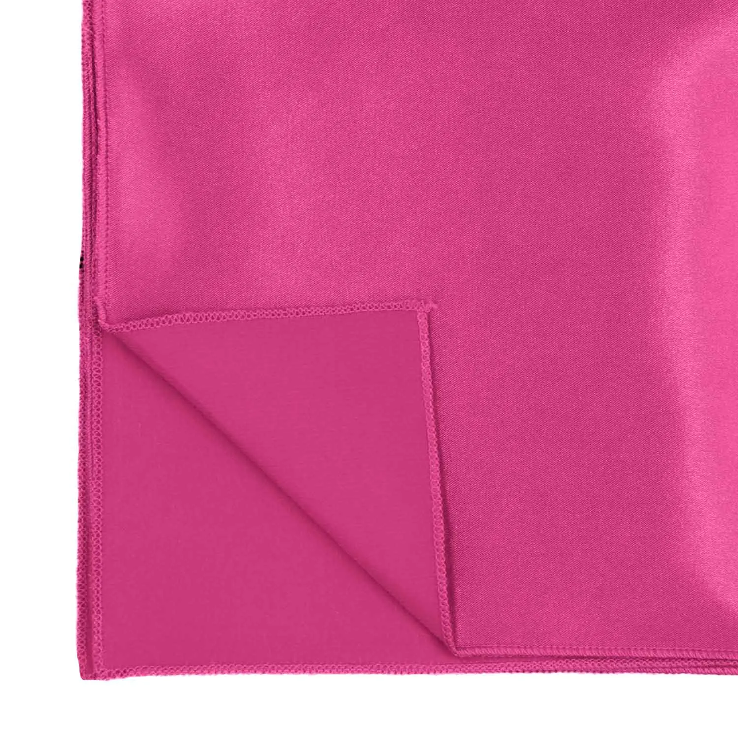 Bright Fuchsia Solid Color Scarf sold by TieMart product image thumbnail 3