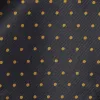 Black and Old Gold Polka Dot Bow Tie sold by TieMart