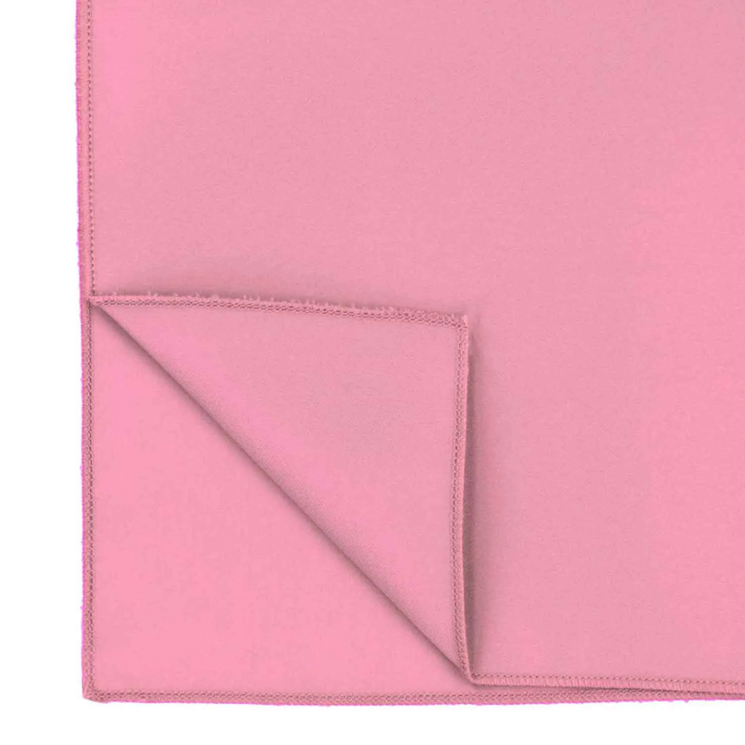 Light Pink Solid Color Scarf sold by TieMart product image thumbnail 3