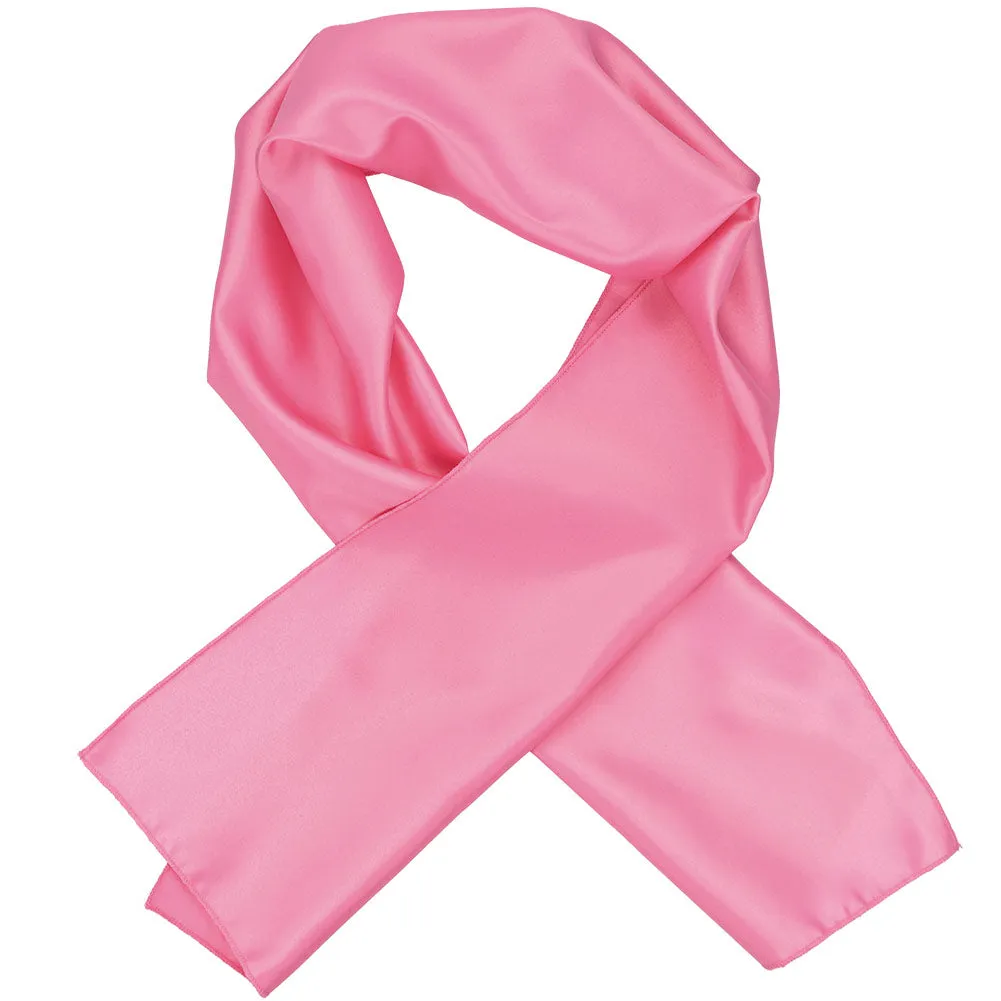 Light Pink Solid Color Scarf sold by TieMart product image thumbnail 2