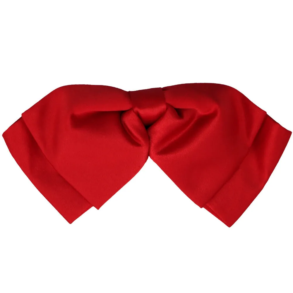 Red Floppy Bow Tie sold by TieMart product image thumbnail 2