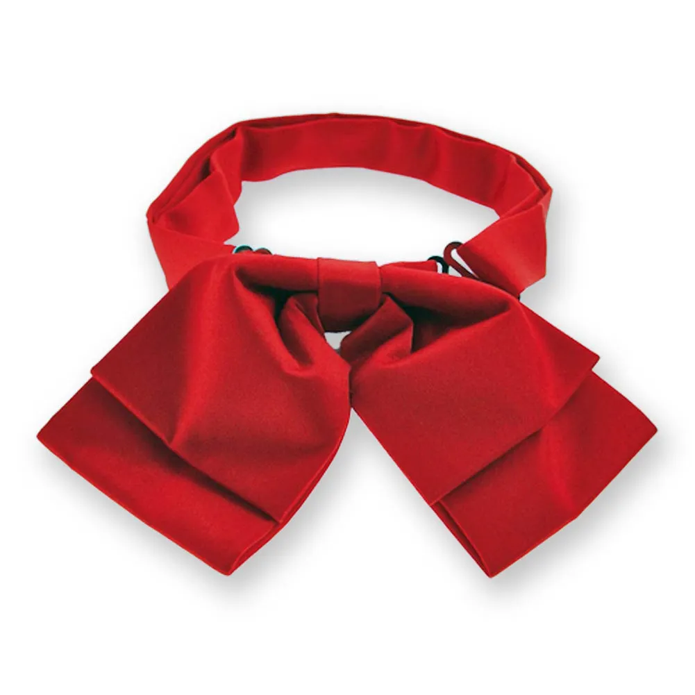 Red Floppy Bow Tie sold by TieMart