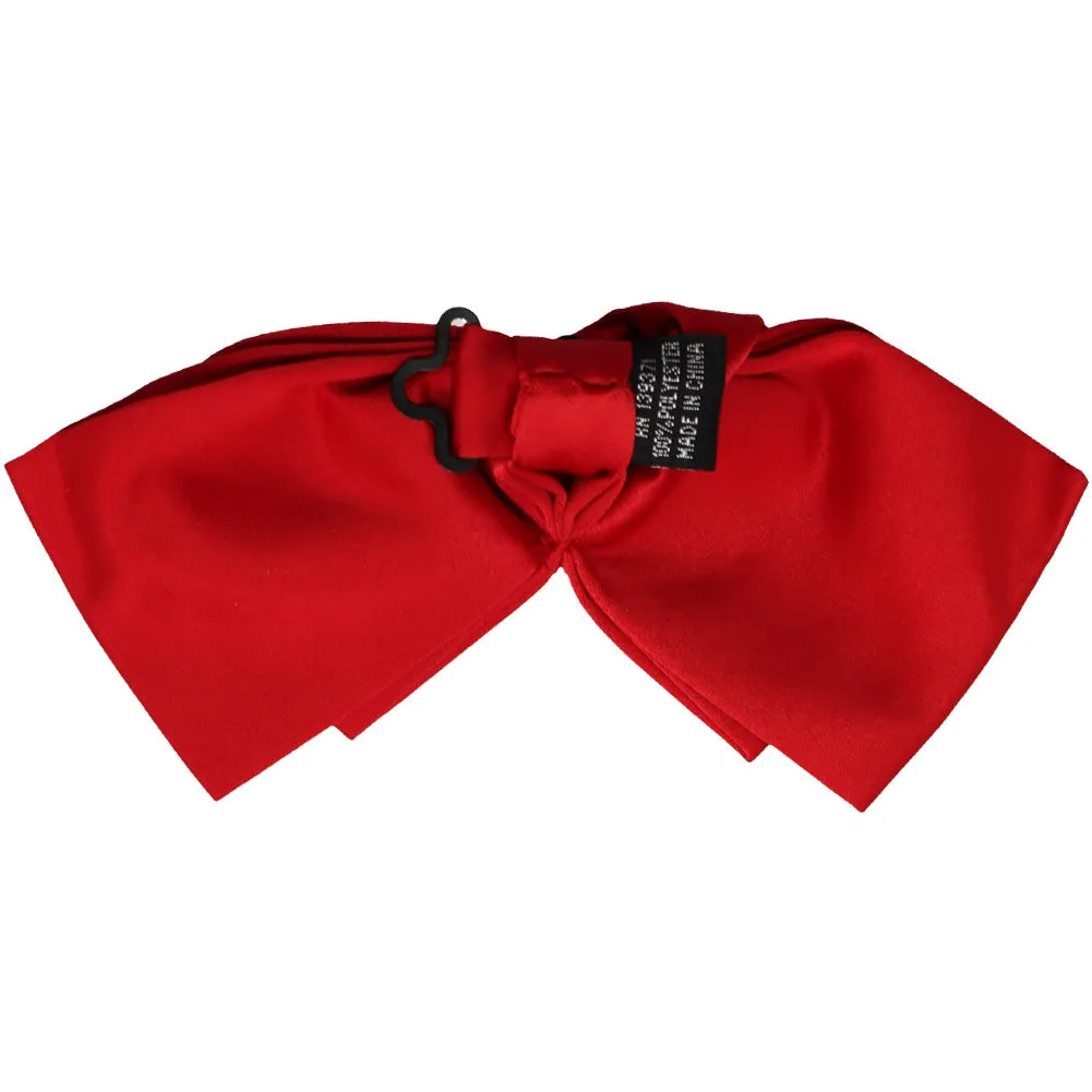 Red Floppy Bow Tie sold by TieMart product image thumbnail 3