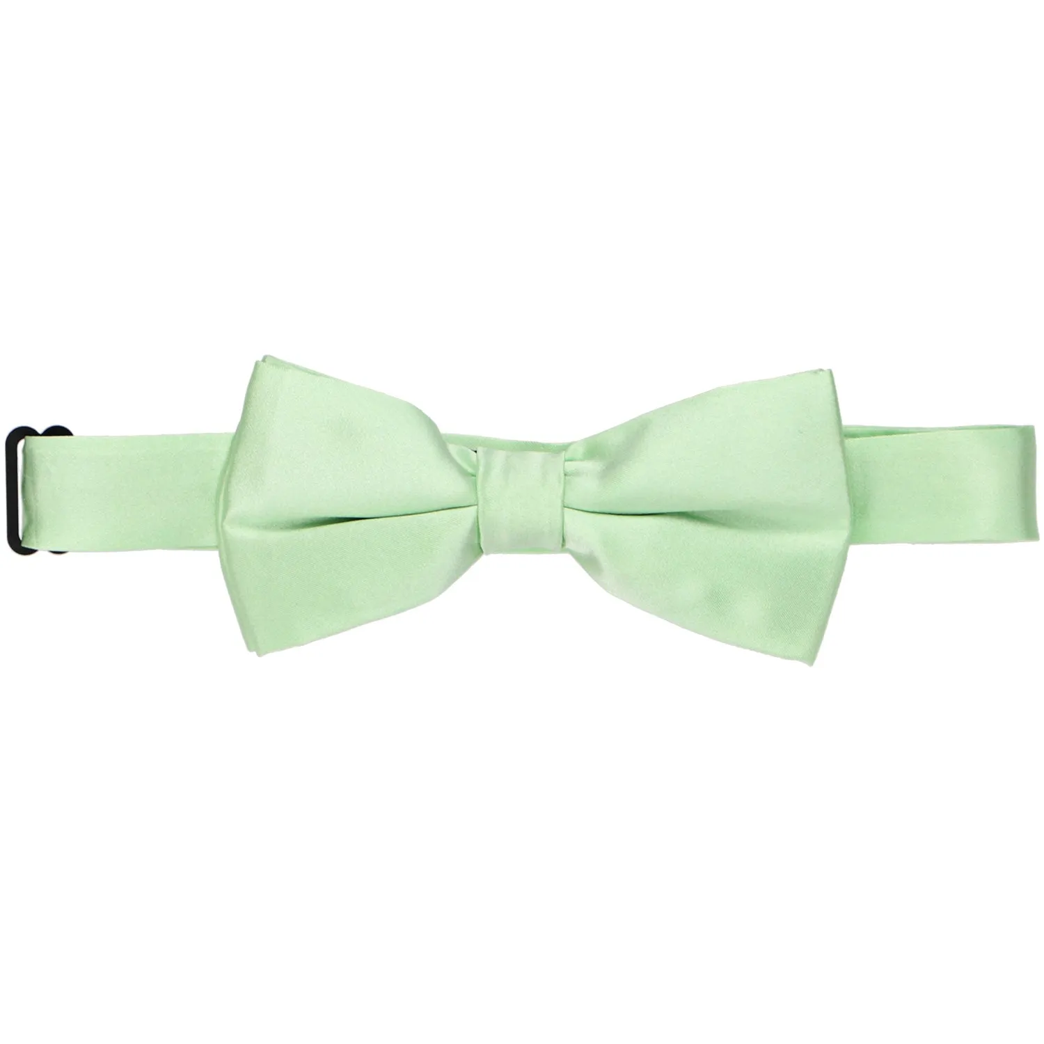 Light Mint Silk Bow Tie sold by TieMart product image thumbnail 2