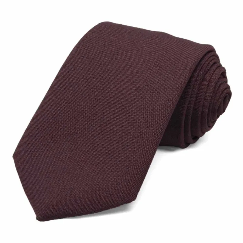 Men's Maroon Uniform Necktie sold by TieMart