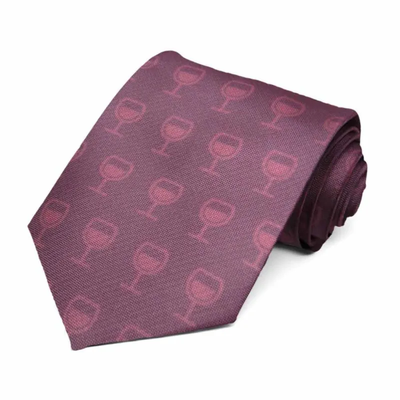 Red Wine Necktie sold by TieMart