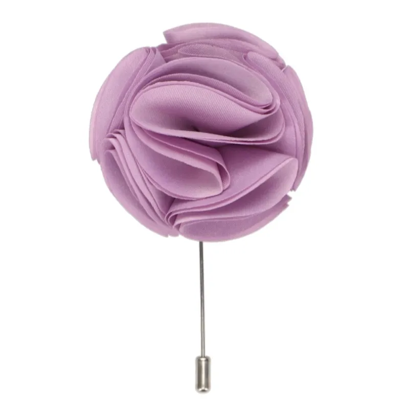 Lavender Flower Lapel Pin sold by TieMart