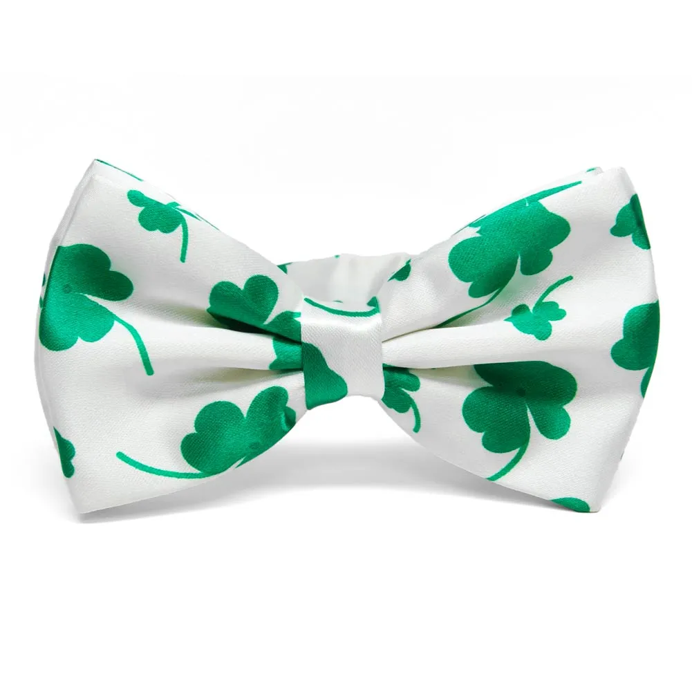 Shamrock Bow Tie sold by TieMart
