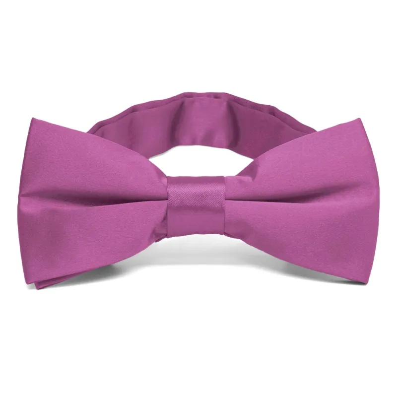 Orchid Band Collar Bow Tie sold by TieMart