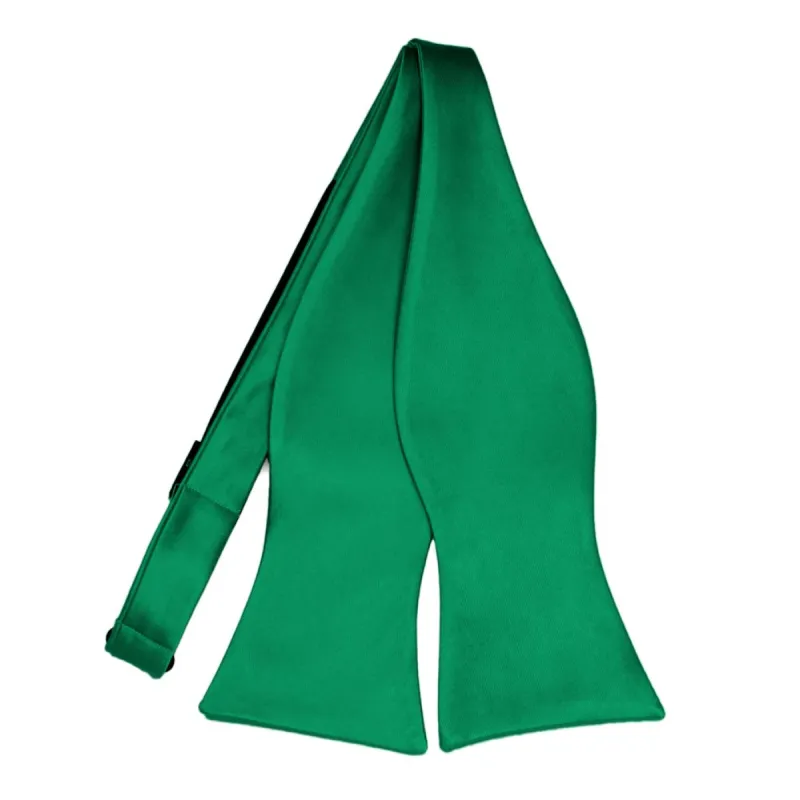 Kelly Green Self-Tie Bow Tie sold by TieMart