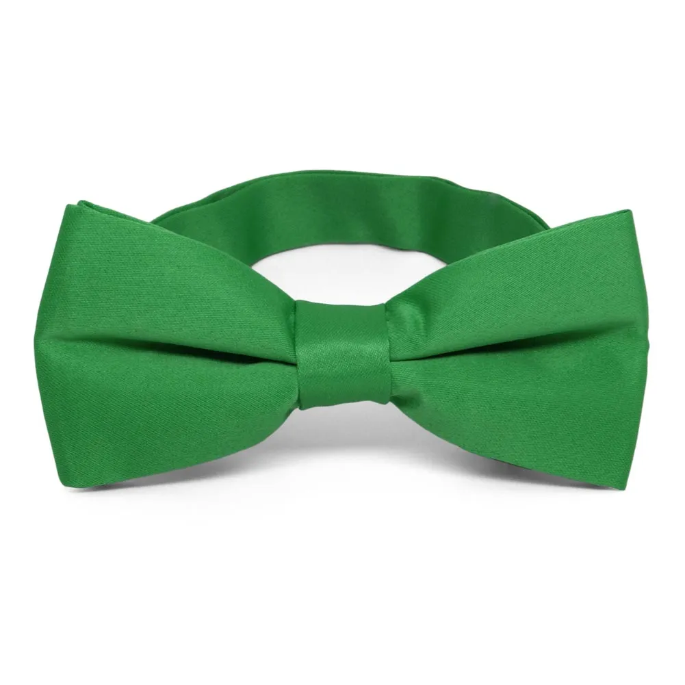 Irish Green Band Collar Bow Tie sold by TieMart
