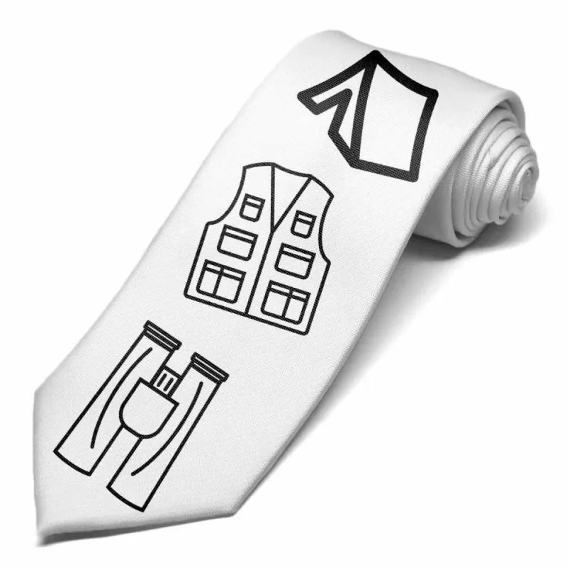 Outdoors Coloring Book Necktie sold by TieMart