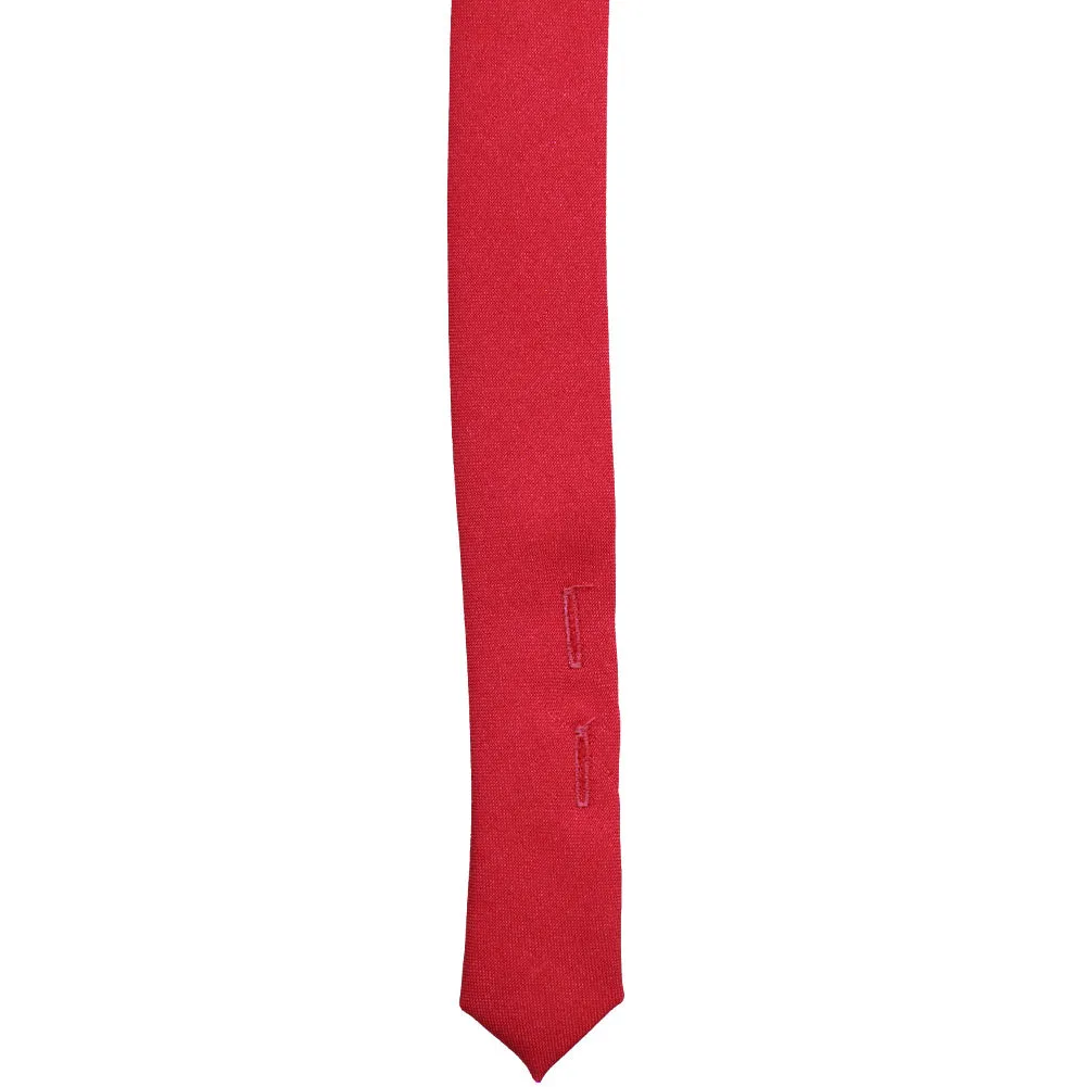 Men's Red Uniform Necktie sold by TieMart product image thumbnail 4