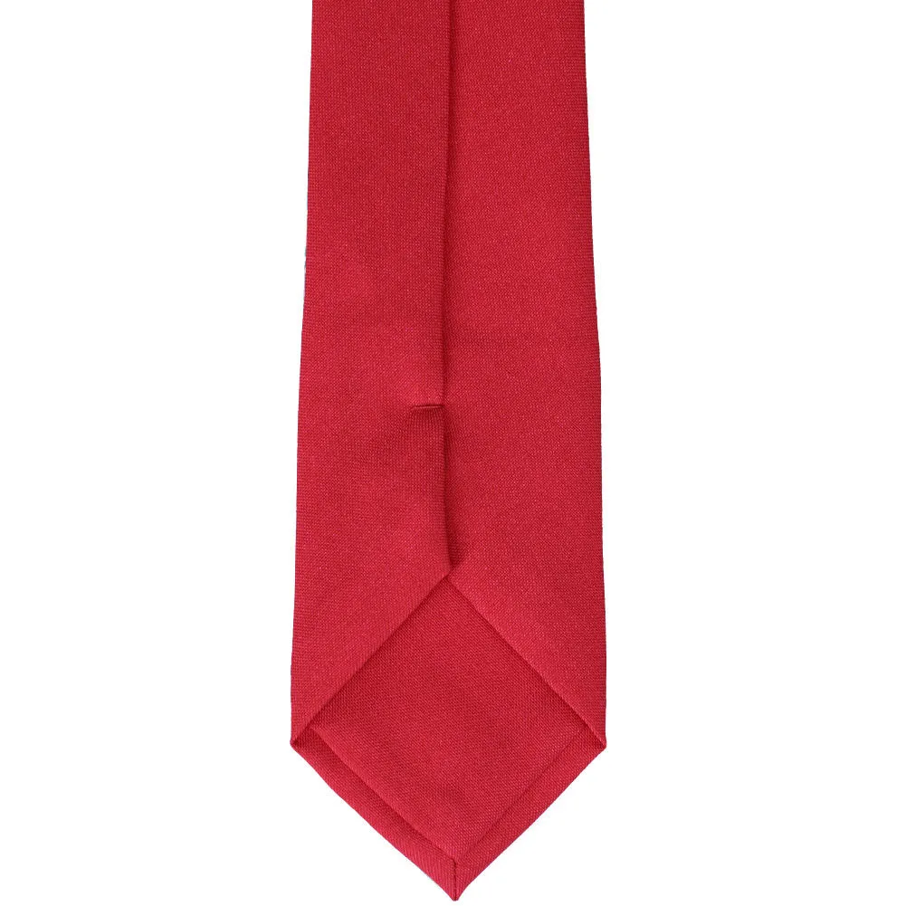 Men's Red Uniform Necktie sold by TieMart product image thumbnail 3