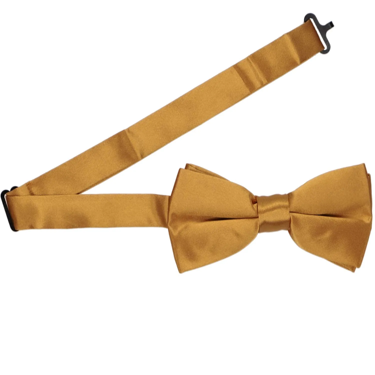Antique Gold Band Collar Bow Tie sold by TieMart product image thumbnail 3
