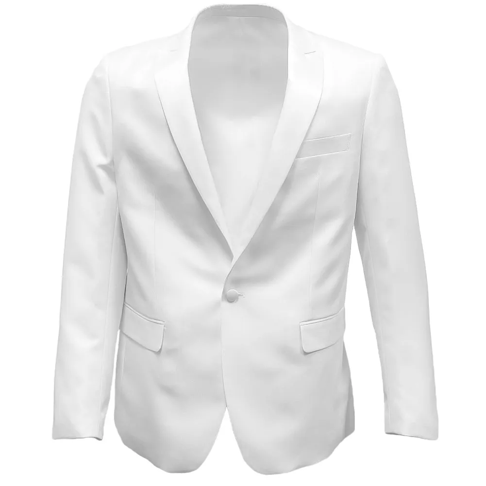 White Peak Lapel Dinner Jacket sold by TieMart